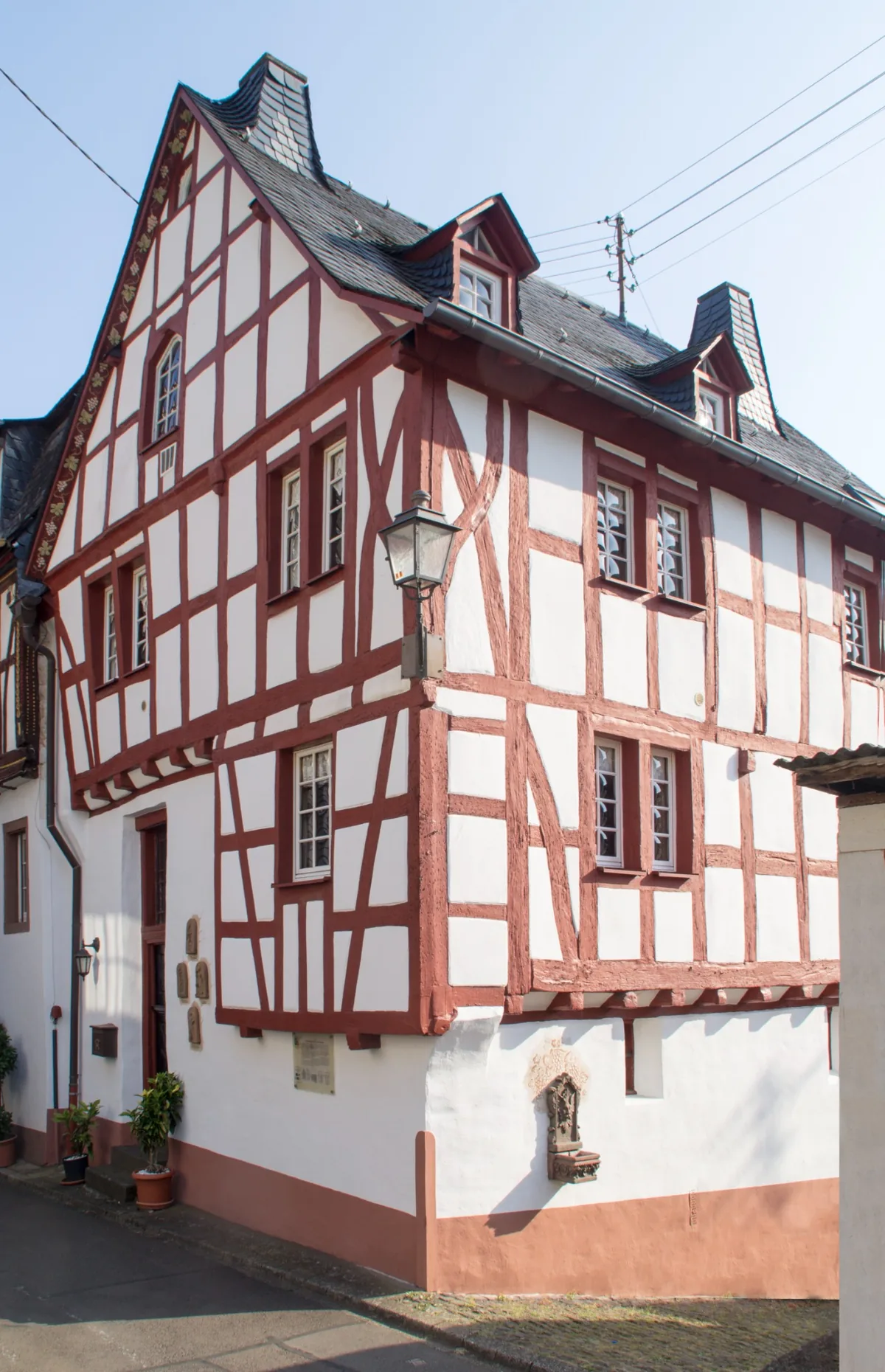 Fachwerkhaus in der Christophorusstraße 13, bezeichnet 1606